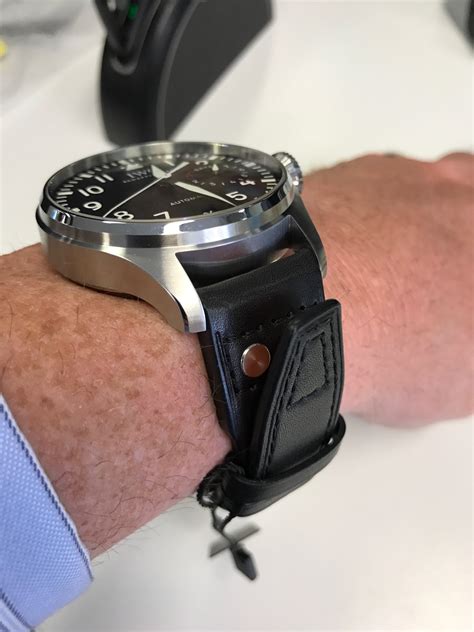 iwc big pilot replica strap|iwc portofino strap.